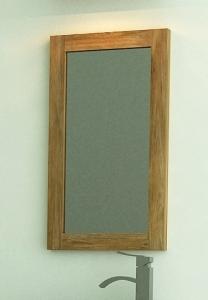 Miroir en teck L40 x H65 - bandeau 6cm